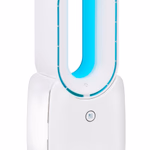 LIFETIME AIR Akkumulátoros ventilátor, lapát nélküli, 30x9x4cm LED világítással, fehér thumbnail 3