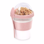 ALPINA Joghurtos pohár & tető & kanál 500ml 10,5x16,5cm displ(12)  thumbnail 3