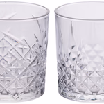 Üvegpohár vintage, Ø8,5x9,1cm 300ml, 2 féle  thumbnail 1