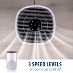 ALPINA légtisztító ionizálóval - HEPA H11 - CADR: 240 m³/h - 28 m²-es helyiség, 30-60dB thumbnail 7