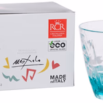 Színes üvegpohár 295ml 2db