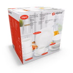 ALPINA 16 részes reggeliző szett, fehér kerámia  thumbnail 1