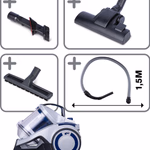 DIRT DEVIL porzsák nélküli porszívó 700W, 2,7L, HEPA12, 79 dB, 4.9kg thumbnail 3