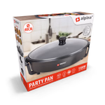 ALPINA Elektromos serpenyő D40cm 1500W, hőmérséklet szabályzó  thumbnail 2