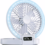 LIFETIME AIR Ventilátor asztali 3 sebességes USB 1200mAh; 21x20.5x23cm