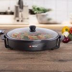 ALPINA Elektromos serpenyő D40cm 1500W, hőmérséklet szabályzó  thumbnail 4