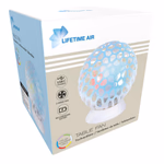 LIFETIME AIR Ventilátor labda 9x9x10cm 400mAh kék
