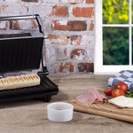 ALPINA Kontakt grill és Panini sütő, tapadásmentes bevonattal 700W thumbnail 1