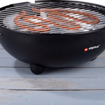 ALPINA Elektromos asztali BBQ 1250W, vizes füstcsillapítással, fekete és fehér színben thumbnail 7