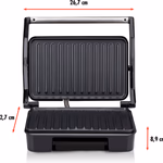 ALPINA Kontakt grill és Panini sütő 750W thumbnail 4