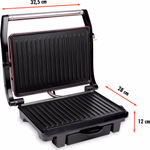 ALPINA Kontakt grill 1000W thumbnail 2