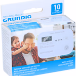 GRUNDIG Szénmonoxid (CO) érzékelő 10,7x7,7x3,6cm 3xAA/LR6 (elemet tartalmaz)