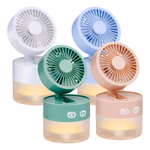 LIFETIME AIR Ventilátor asztali USB C, spray funkcióval, 3 sebesség, 11x11x21cm 333g 350ml thumbnail 2