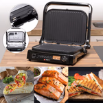 ALPINA Kontakt grill 2100W, LCD kijelző, 8 grillpozíció thumbnail 6