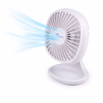 LIFETIME AIR - Ventilátor mini USB fehér 14,14x7x12cm 5v 1A 5W thumbnail 2