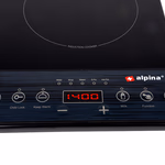 ALPINA Indukciós főzőlap 1 zónás 2000W 27x37x6cm thumbnail 1