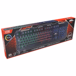 NO FEAR Gamer billentyűzet AZERTY 45,8x16x3,5cm világítással
