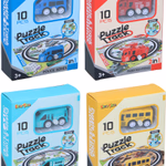 EDDY TOYS Puzzle 10 részes autóval 4 féle