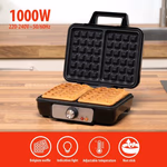 ALPINA gofrisütő 1000W 23,7x25,6x9,6cm thumbnail 1