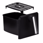 ALPINA AirFryer forrólevegős sütő duplatálcás, 2x4L, 1700W thumbnail 3