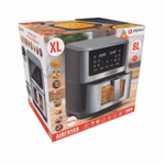 ALPINA AirFryer forrólevegős sütő XL digitális kijelzővel, betekintő ablakkal, 8L 1800W  thumbnail 2