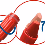 CREATIVE KIDS Zsírkréta pecséttel 12db,Ø1,8x11,3cm - 15g. Műanyag dobozban thumbnail 2