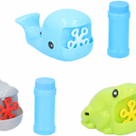 BUBBLEZ Buborékfújó gép állatos + 50ml folyadék 3 féle thumbnail 1