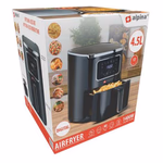 ALPINA Forrólevegős fritőz digitális kijelzővel 4,5L, 1450W thumbnail 4