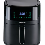 ALPINA AirFryer forrólevegős sütő 6L, 1600W, digitális