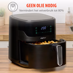 ALPINA AirFryer forrólevegős sütő 6L, 1600W, digitális thumbnail 5