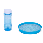 BUBBLEZ Buborékfújó fegyver 36 lyuk, világít, 50ml folyadék, tölthető elemek thumbnail 3