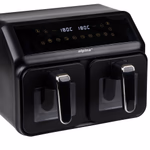 ALPINA Air fryer 2x4L 1200W 38.3x36.6x28.9cm 6.6kg 230V thumbnail 2