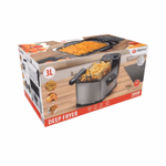 ALPINA Olajsütő 3L 2000W, max 190°C, 323 x 205 x 189mm thumbnail 1