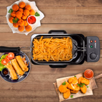 ALPINA Olajsütő 3L 2000W, max 190°C, 323 x 205 x 189mm thumbnail 4