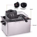 ALPINA Olajsütő 5 Liter 2000W, 3 kosárral  thumbnail 5