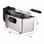 ALPINA Olajsütő 3 Liter 2000W, max 190°C thumbnail 11
