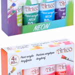 ARTICO akril neon festék, 4x80ml 2 féle thumbnail 1