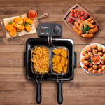 ALPINA Olajsütő 5L 2000W 3 kosárral, max 190°C thumbnail 4