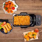 ALPINA Olajsütő 3L 2000W, max 190°C, 323 x 205 x 189mm thumbnail 14