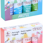 ARTICO akril pasztel festék 4x80ml 2 féle