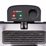 ALPINA Olajsütő 5L 2000W 3 kosárral, max 190°C thumbnail 8