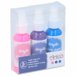 ARTICO akril festékszóró spray 3x50ml/csomag, 45g/db, 4 féle thumbnail 4