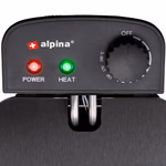 ALPINA Olajsütő 3L 2000W, max 190°C, 323 x 205 x 189mm thumbnail 16