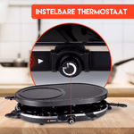 ALPINA Raclette grill 1200W, 8 személyes thumbnail 5