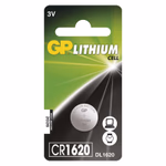 GP Lítium gombelem CR1620 1db/bliszter thumbnail 1