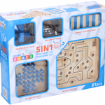 LIFETIME GAMES Fa logikai játék szett 5in1  thumbnail 1