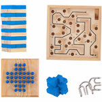 LIFETIME GAMES Fa logikai játék szett 5in1  thumbnail 2