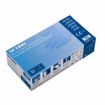 SETINO Nitril púdermentes vizsgálókesztyű, kék, 3.5 g, 100/doboz, M méret thumbnail 1