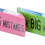 TOPWRITE Radír nagy (14cm) "For BIG mistakes" 2 féle