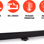 ALPINA Teppanyaki látványgrill 1800W XL 87x22 cm  thumbnail 2